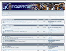 Tablet Screenshot of keaneyblue.com